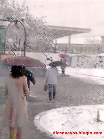 When the snow falls...